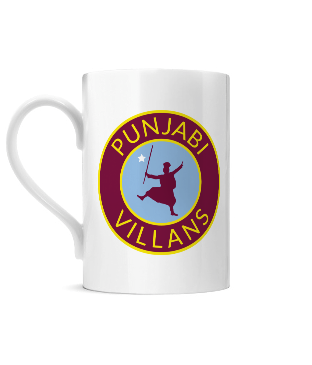 Porcelain Mug 8oz Punjabi Villans