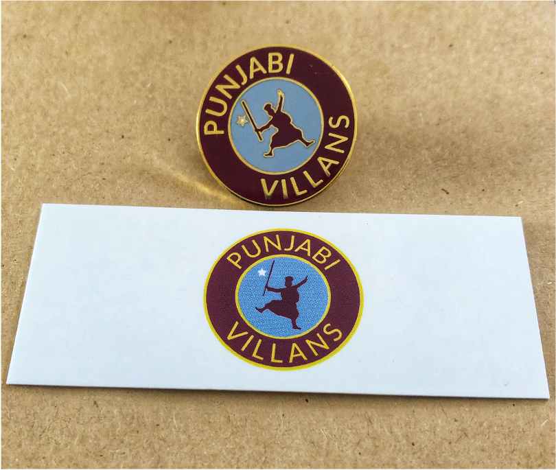 Punjabi Villans Badge