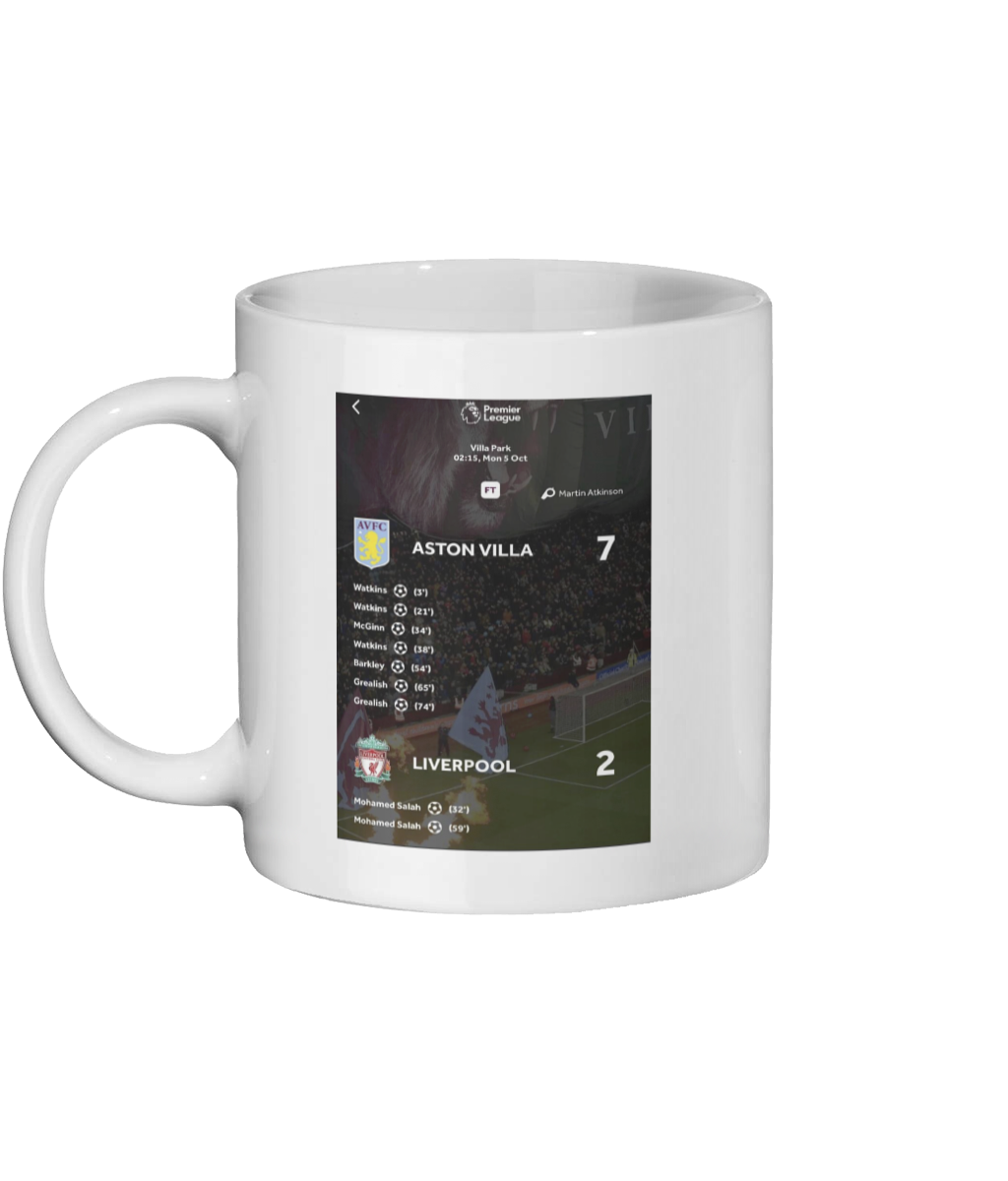 Punjabi Villans - Aston Villa 7-2 Liverpool mug
